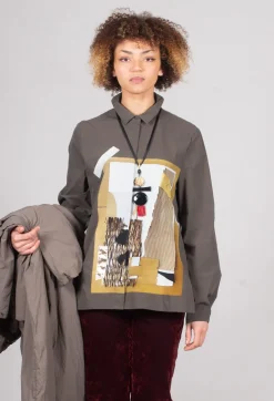 Edia Shirt in Earth