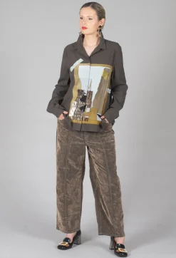 Edia Shirt in Earth