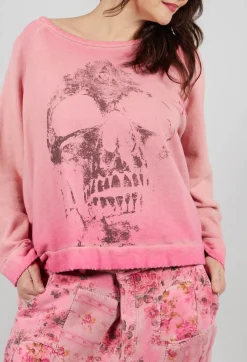EF Star App Richi Sweatshirt in Sunfaded Azalea