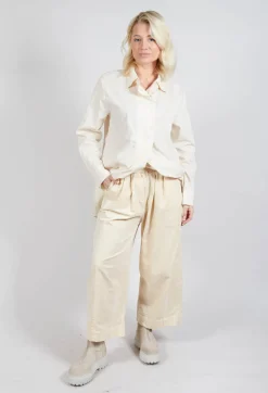 Elasticated Culottes in Cream