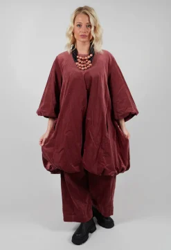 Elasticated Culottes in Intense Rust