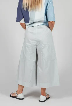 Elasticated Waist Trousers in Oyster Grey