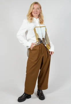 Eliot Trousers in Tabak