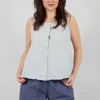 Eliza Top in Jade