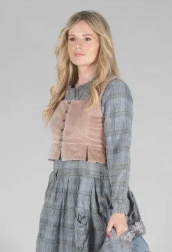 Eljana Top in Taupe