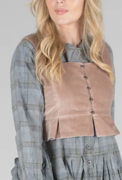 Eljana Top in Taupe