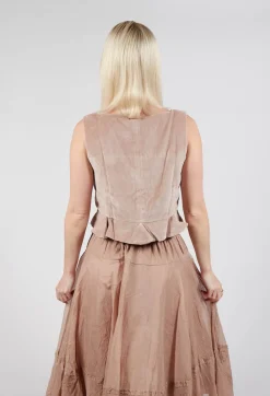 Eljana Top in Taupe