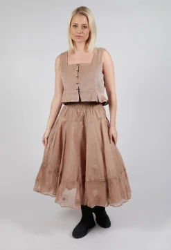 Eljana Top in Taupe
