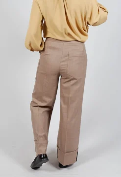 Ella Trousers in Beige