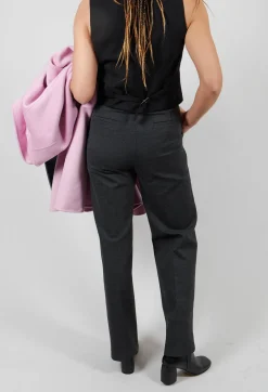 Ella Trousers in Dark Grey