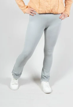 Ellen Cropped Leggings in Dove