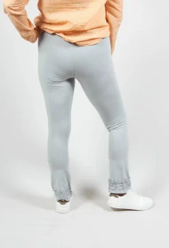 Ellen Cropped Leggings in Dove