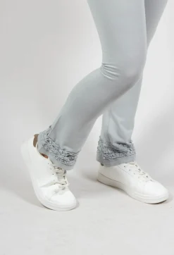 Ellen Cropped Leggings in Dove