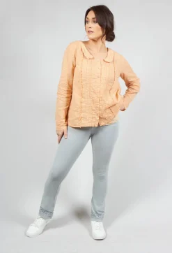 Ellen Cropped Leggings in Dove