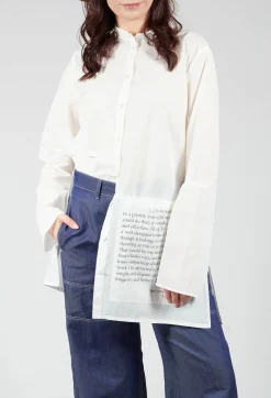 Elmo Shirt In Off White
