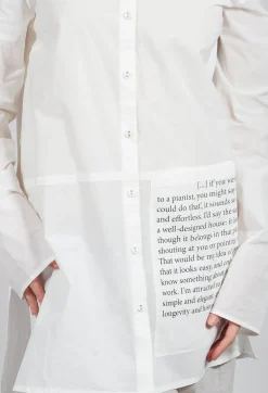 Elmo Shirt In Off White