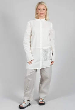 Elmo Shirt In Off White
