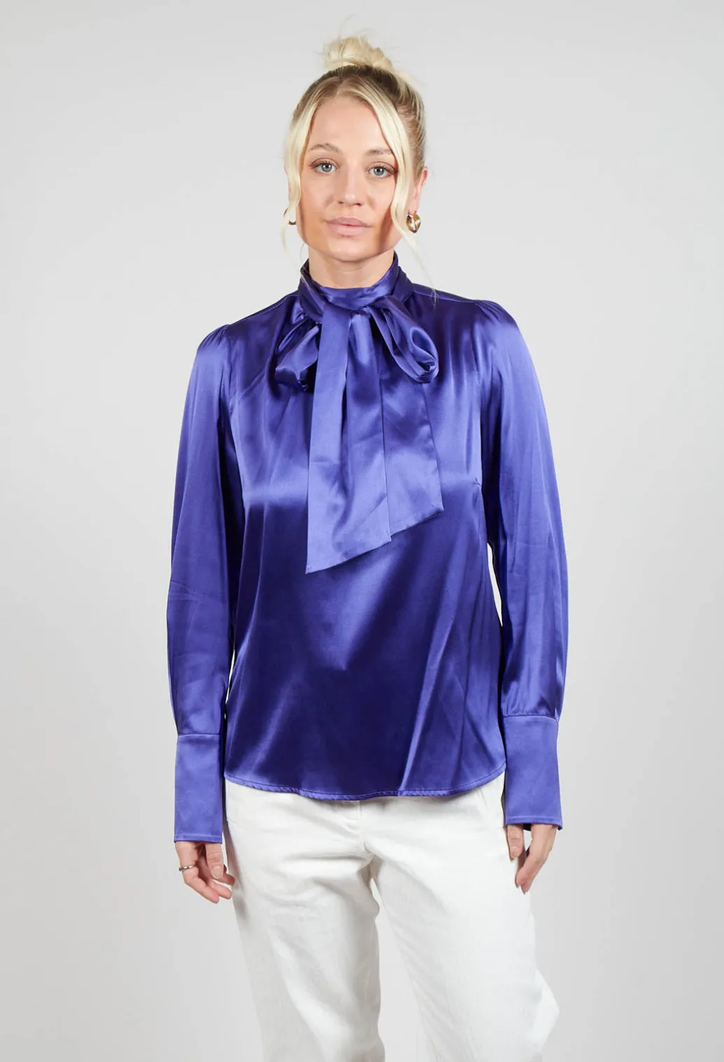 Elsa Blouse in Royal Purple