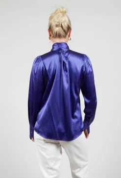 Elsa Blouse in Royal Purple