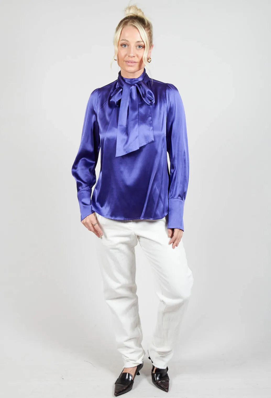 Elsa Blouse in Royal Purple
