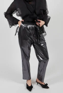 Elta Trousers in Antic Silver