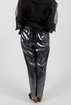 Elta Trousers in Antic Silver