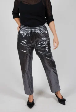 Elta Trousers in Antic Silver