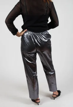 Elta Trousers in Antic Silver