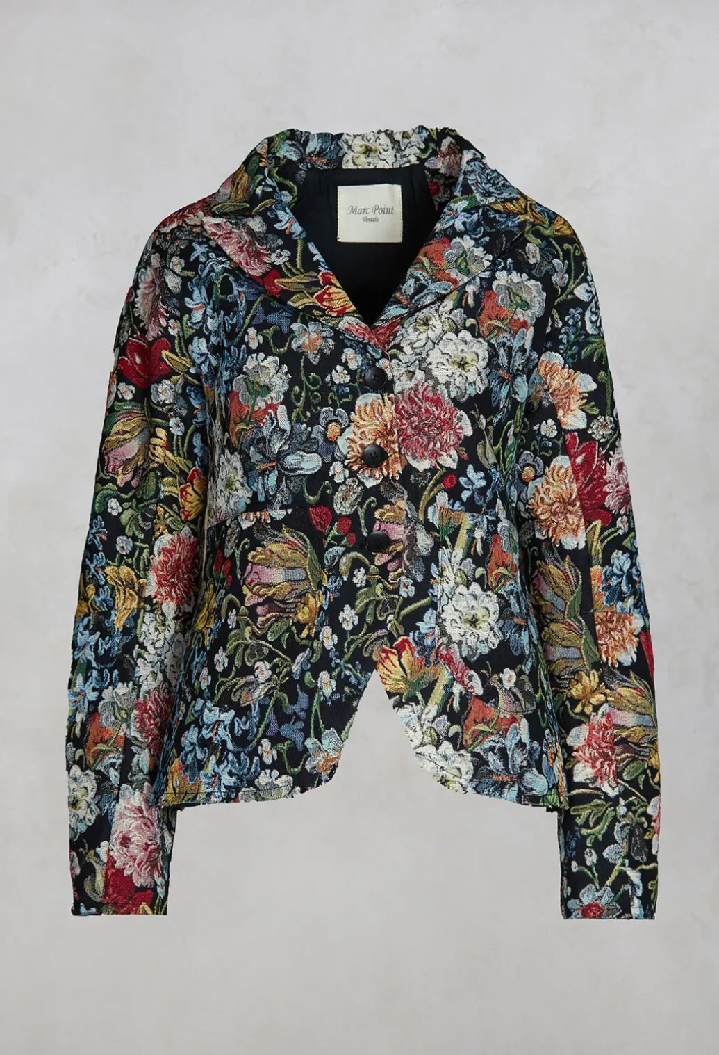 Embroidered Blazer in Multicolour