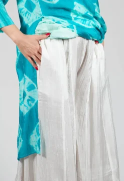 Emma Pants Reversible in Plain Cream