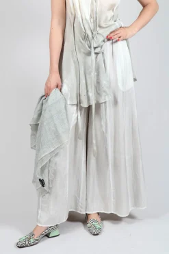 Emma Pants Reversible in Plain Cream