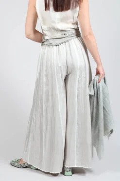 Emma Pants Reversible in Plain Cream