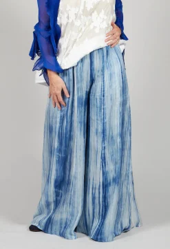 Emma Reversible Pants in Blue