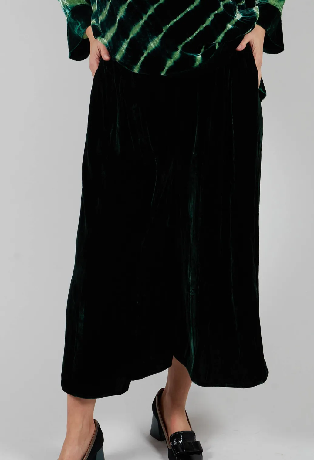 Emma Trousers in Bottle Green