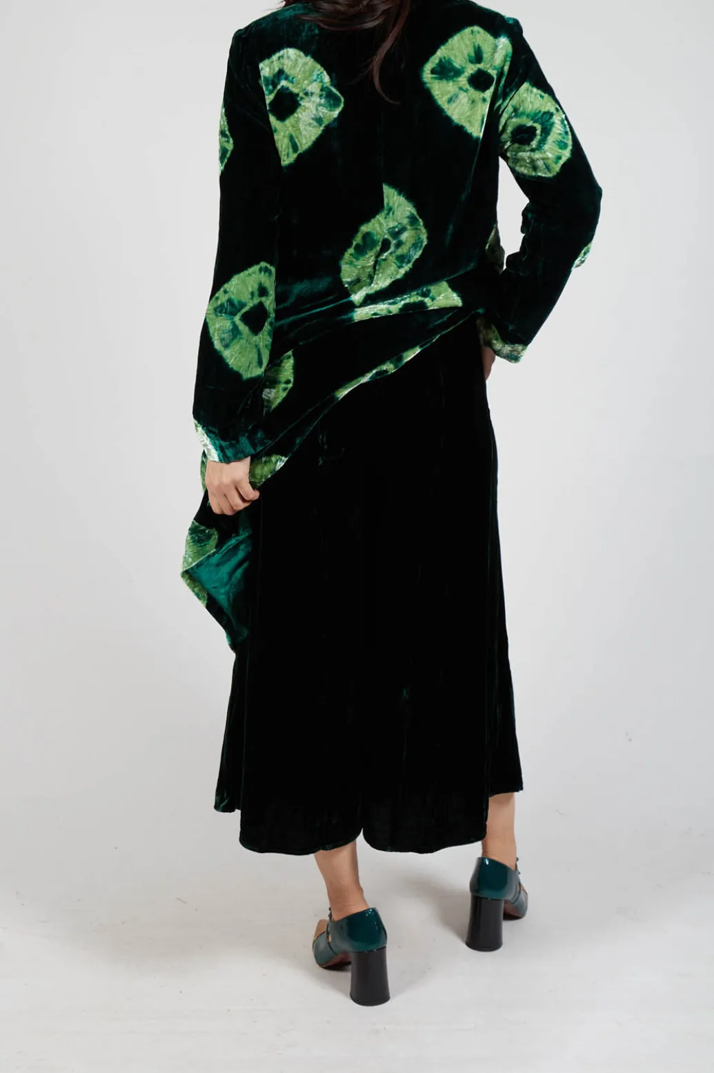 Emma Trousers in Bottle Green