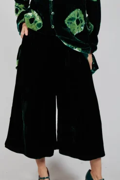 Emma Trousers in Bottle Green