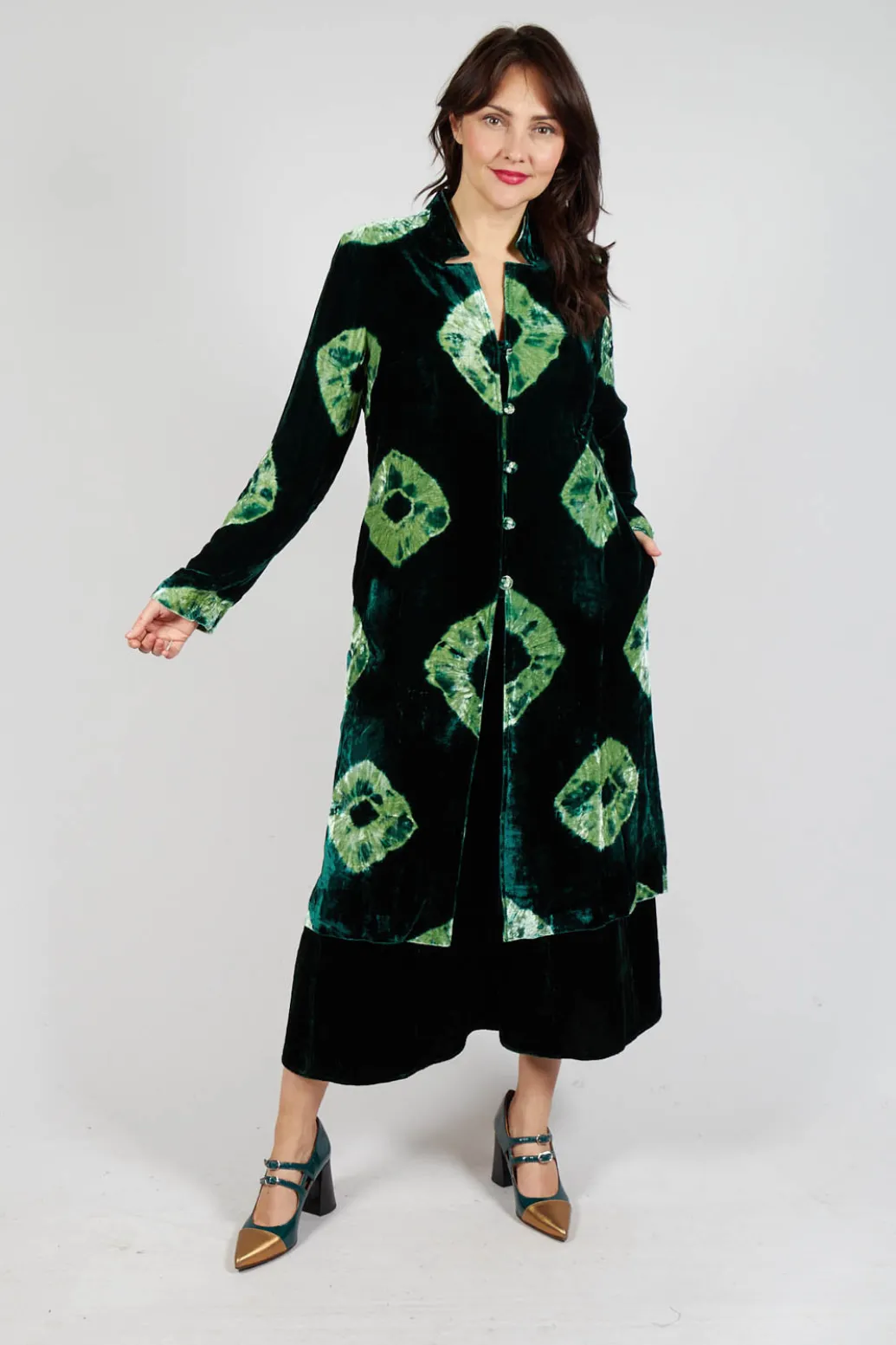 Emma Trousers in Bottle Green