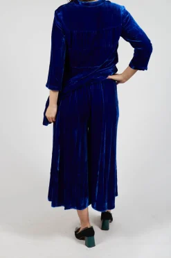 Emma Trousers in Cobalt Blue