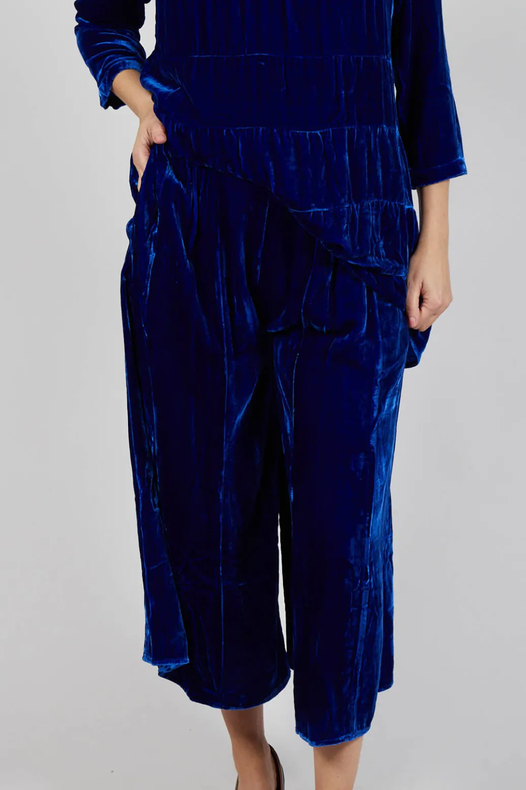 Emma Trousers in Cobalt Blue