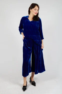 Emma Trousers in Cobalt Blue