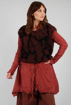 Endsaum Top in Mudcloth