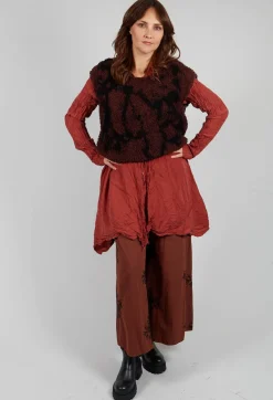 Endsaum Top in Mudcloth