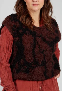 Endsaum Top in Mudcloth