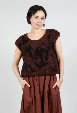 Endsaum Top in Mudcloth