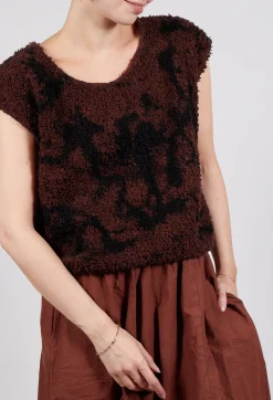 Endsaum Top in Mudcloth
