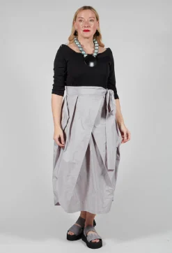 ENSA Dress in Black Light Grey