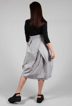 ENSA Dress in Black Light Grey