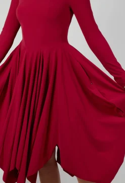 Enthusiasm Dress in Red
