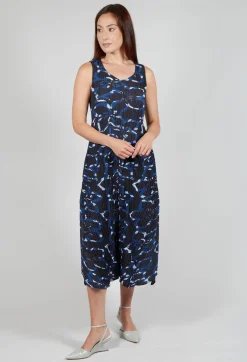 Estrella Dress in Black Dynasty