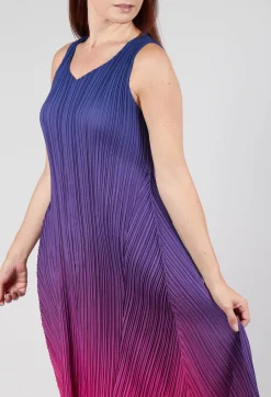 Estrella Dress in Lapiz and Barbie